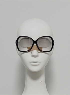 TF9328 意产进口定制变色板材太阳镜 超大框修脸墨镜 经典 闭眼入