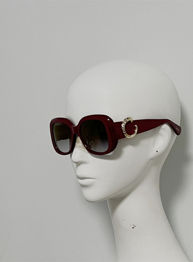 CT 0471 意产进口厚重板材太阳镜定制ZS镜片 超大方框修脸墨镜