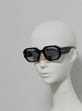 TF1011 意产进口定制板材太阳镜 超大框修脸方圆款墨镜 25年新款