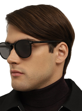 TF1097  产进口定制板材 复古大圆框修脸太阳镜 偏光墨镜 24年款