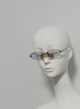 棒子 FU和RI 钛金属款无框眼镜 太阳镜 墨镜 装饰镜 26年新款 INS