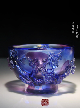 琉璃摆件艺术品结婚礼物