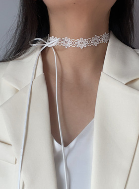 choker原宿花边蕾丝系带脖子饰品