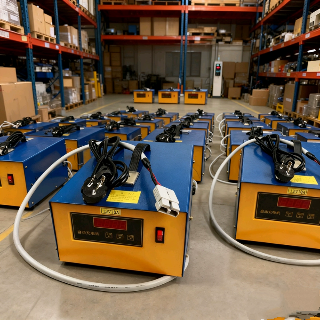 12V15A/18A20A充电器鼎丰灵充DF-AM汉姆半电动堆高车电叉车充电机 - 图3