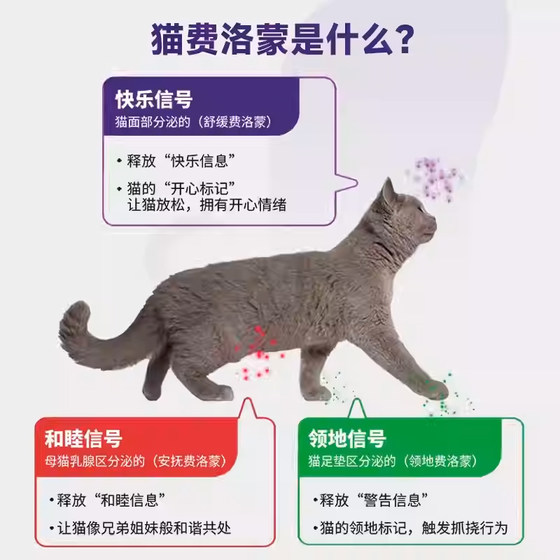 FELIWA pheromone spray soothes cats' mood, relieves stress and relieves multi-cat conflicts and fights