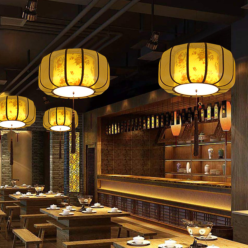 中式传统餐饮吊灯酒店宴会厅古典装饰灯具东方复古民宿茶室餐厅灯,淘宝优惠券,粉丝福利购,淘宝优惠卷