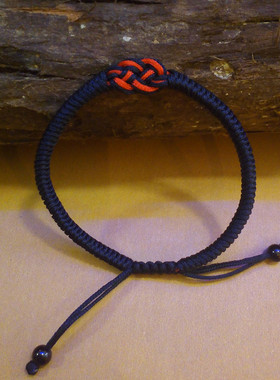 本命年情侣金刚结礼物红绳手链