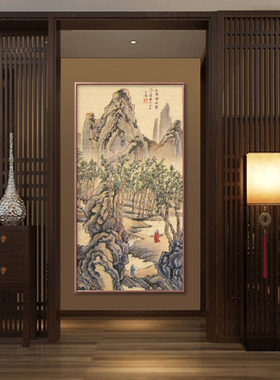 艺术风办公室手工壁挂书房玄关画