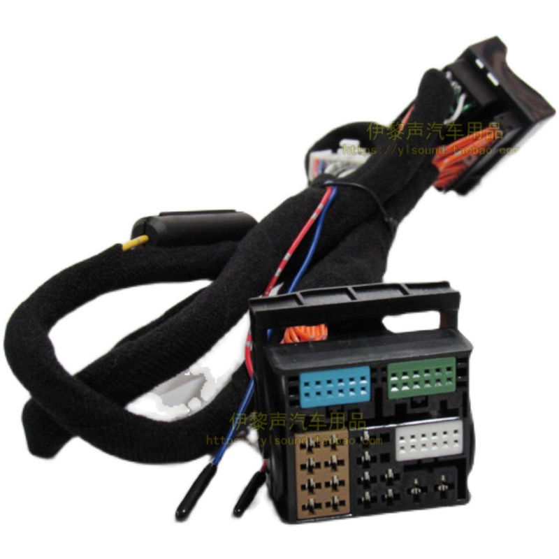 适用于奥迪A1 A3 A6加装DSP数字功放无损线音频转接线 纯铜1.5米 - 图3