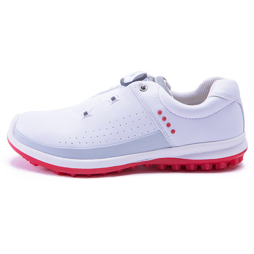 高尔夫球鞋女士防水旋转扣鞋带运动女鞋防滑固定钉休闲简约鞋子 - 图3