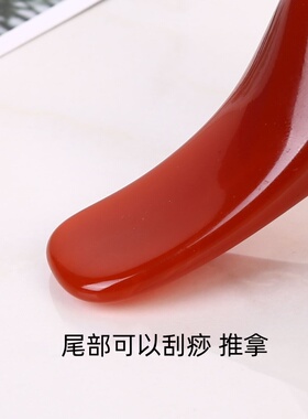 蜜蜡三角按摩雀大号脚部拨筋棒
