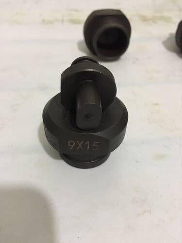 MHP-20电动冲孔模具角钢槽钢手提快速液压冲孔冲模一字腰孔长条模 - 图3