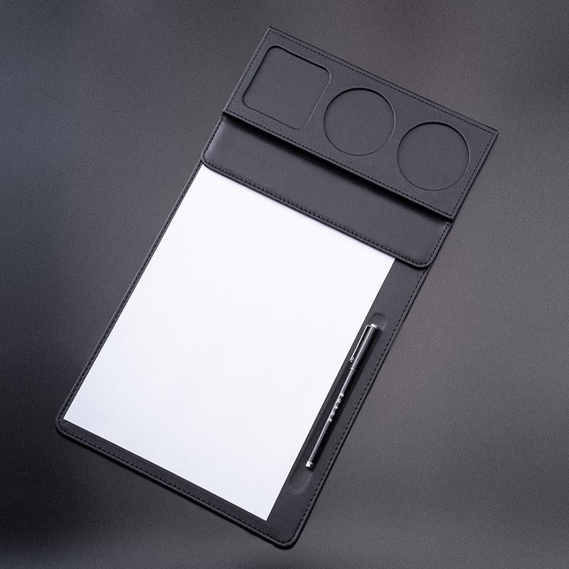 皮革A4会议垫板夹会议记录夹写字垫板书写板酒店便签夹子会议文件夹板定制商务黑色会议夹垫板订制,淘宝优惠券,粉丝福利购,淘宝优惠卷