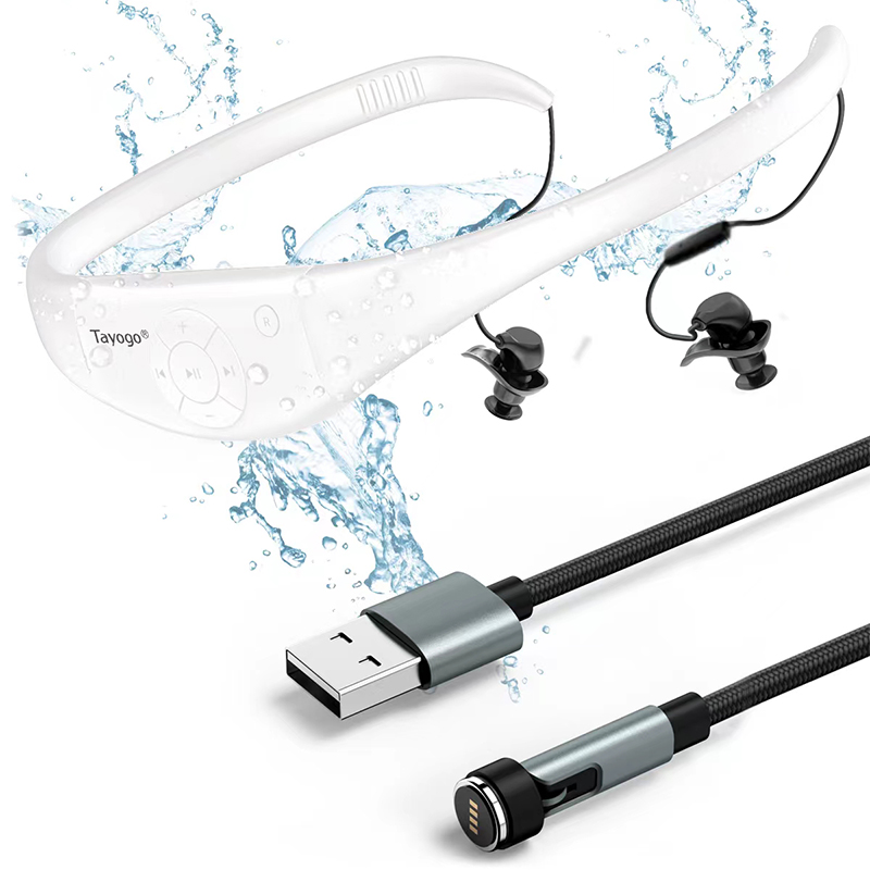 Tayogo W18 游泳耳机防水MP3收音机专业水下听歌用入耳式运动蓝牙 - 图2