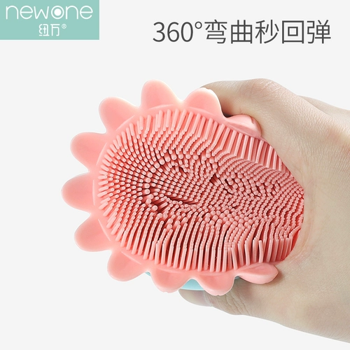 Детское силиконовое нескользящое средство детской гигиены для мытья головы для новорожденных для раннего возраста для купания