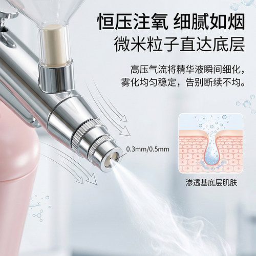 注氧仪纳米高压补水喷雾仪手持家用补水仪器美容院养发仪头皮导入 - 图0