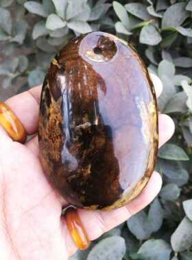 缅甸琥珀手把件带证书吊坠包邮