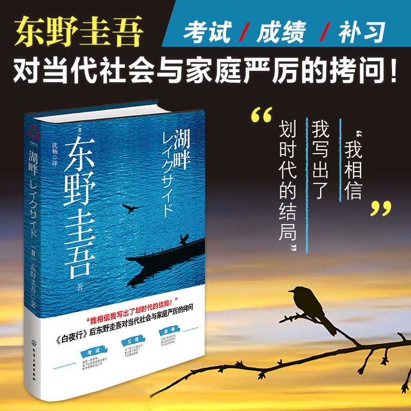 湖畔 东野圭吾 湖畔杀人事件 湖边凶杀案 日本畅销经典悬疑推理小说 东野圭吾小说 对当代社会与家庭严厉的拷问白夜行 日本畅销书 - 图3