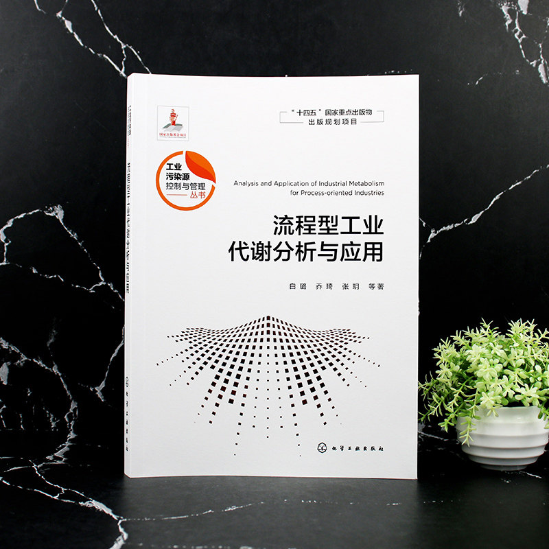 流程型工业代谢分析与应用 污染源头预防管控 工业污染源控制与管理工程技术人员参考书 高等学校环境科学与工程等相关专业参考书