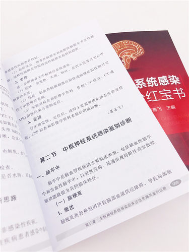 临床诊治红宝书系列 中枢神经系统感染临床诊治红宝书 张伟邬小萍 葛善飞  中枢神经系统病毒性细菌性感染 抗感染药物 医学书籍 - 图1