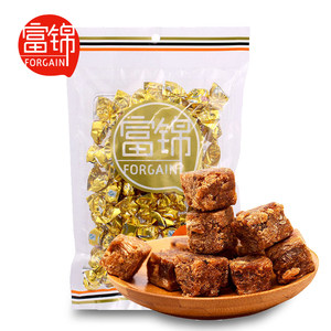 富锦广东特产休闲肉类零食牛肉干五香味牛肉粒独立小包装袋装100g