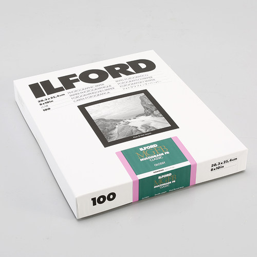 黑白第一室 依尔福 ILFORD 可变反差纤维相纸(MG4FB)黑白放大相纸 - 图2