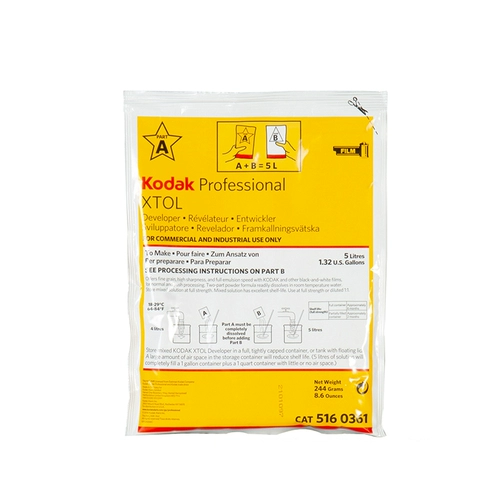 Kodak Kodak xtol A+B Черно -белая пленка Perform Peorpred Pusgr