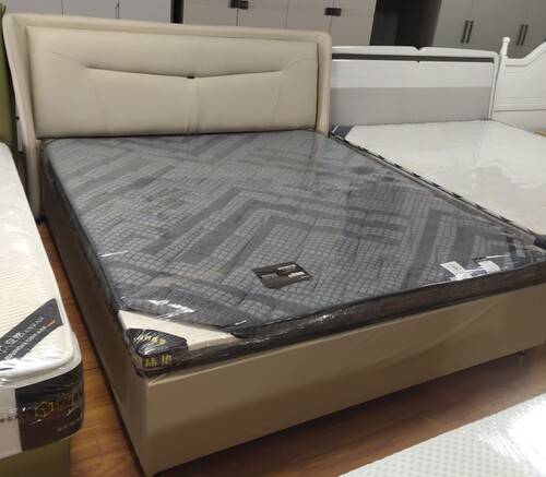 天津家具厂直销床 双人床 实木床 储物床 板式床外环内免费送货 - 图3
