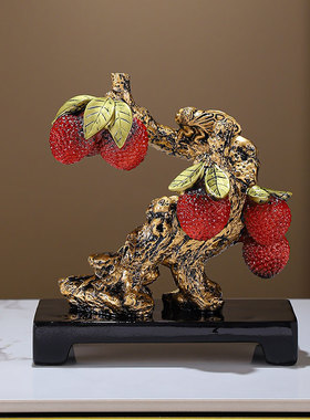 金元宝树脂摆件客厅新中式装饰品