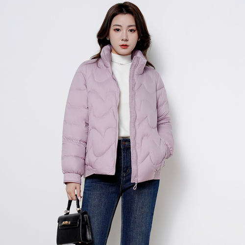 迪奥新款羽绒服女气质减龄轻保暖白鸭绒羽绒服时尚百搭显瘦短棉服 - 图0