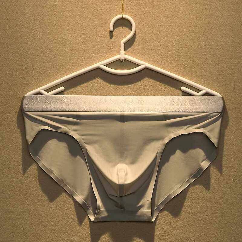 男士三角内裤冰丝无痕性感低腰紧身透气薄款青年运动健身短裤衩潮,淘宝优惠券,粉丝福利购,淘宝优惠卷