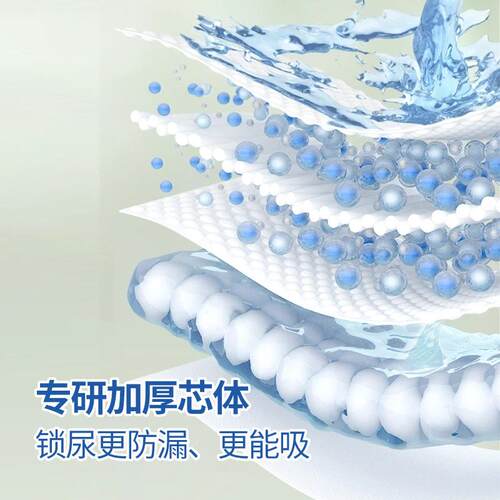 永福康成人纸尿裤老人用内裤式拉拉裤男女护理垫老人加厚型尿不湿 - 图1