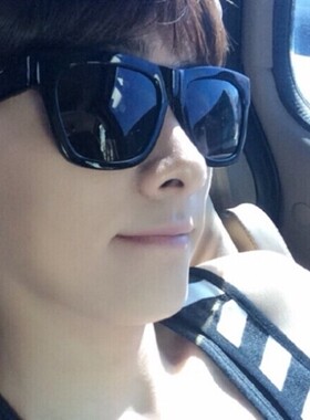 韩国明星同款可配近视女太阳眼镜