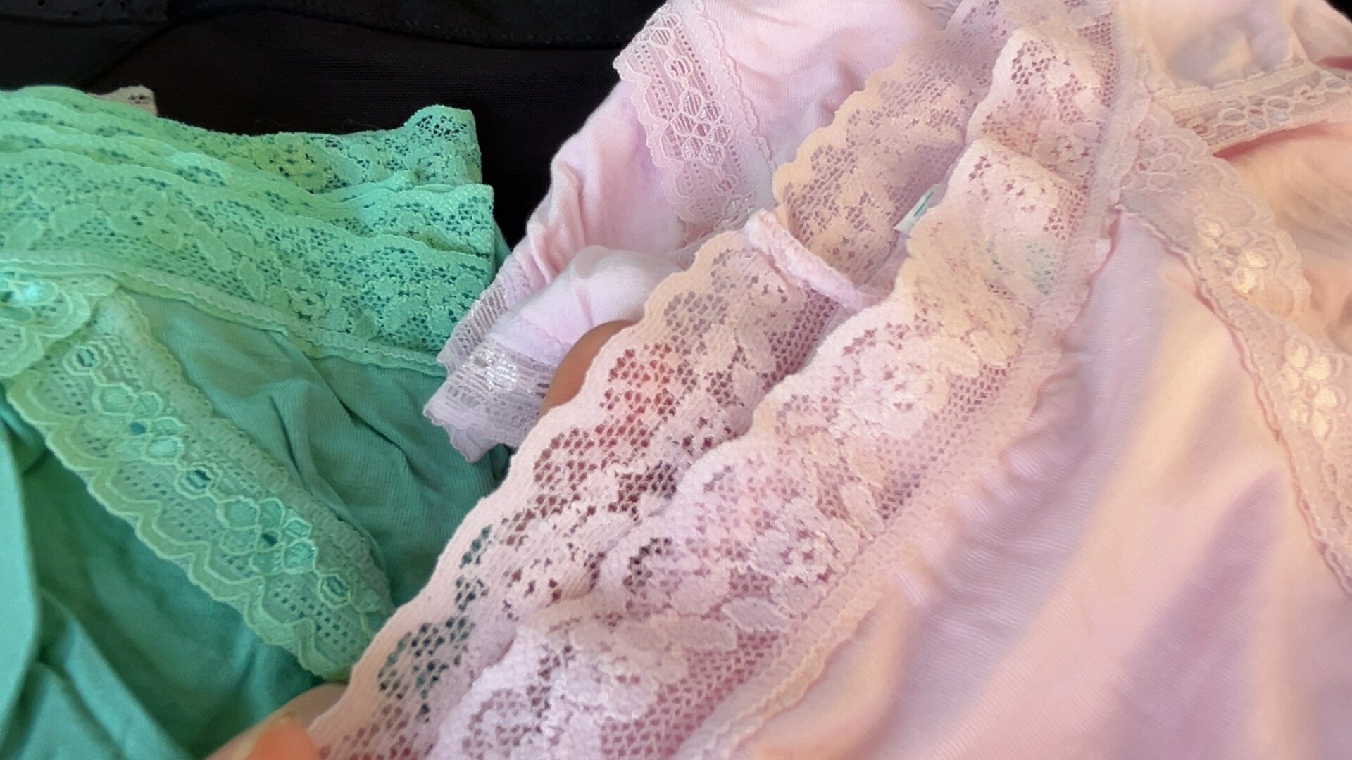 亏米清仓2025女内裤,好看!粉,绿,灰是浅色呀~美裤,女小内内