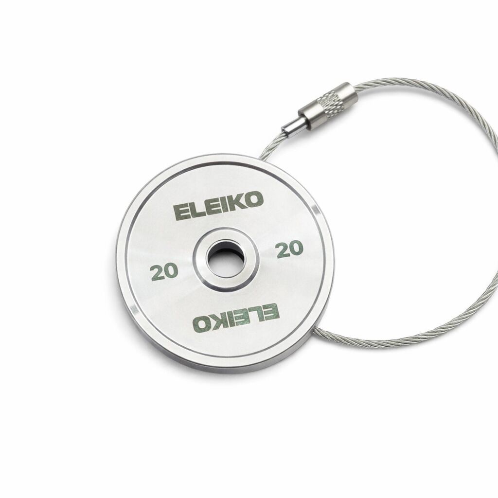 Gym bag hanging creative jewelry fitness gift stainless steel