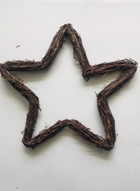 土茯苓藤圈圣诞藤环藤条diy手工裸圈天然田园装饰干花环干树枝