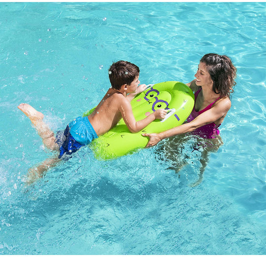 Children's fruit surfboard floating pool toy