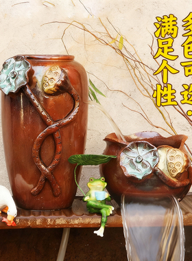 桌面鱼缸流水摆件养鱼增氧过滤