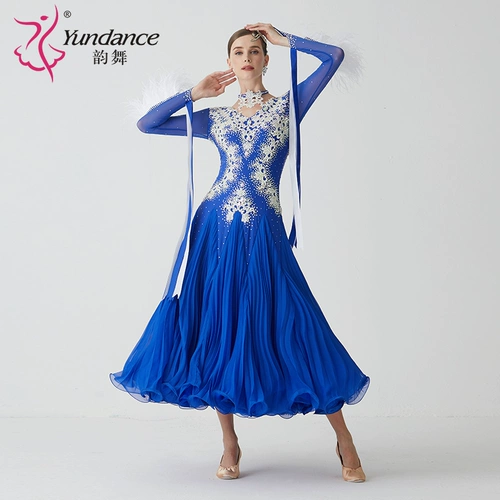 [Custom] Yundance National Modern Dance Watch Swite Competition Competite Diamond Walz платье новое