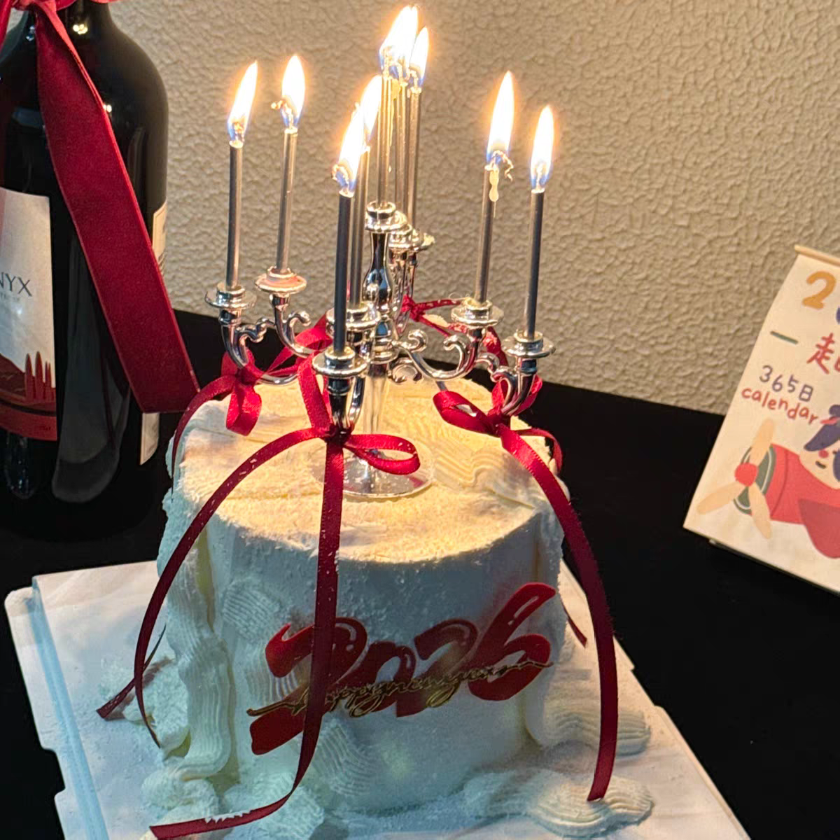 网红跨年2026新年快乐亚克力插牌马年装扮插件烛台蛋糕装饰摆件,淘宝优惠券,粉丝福利购,淘宝优惠卷