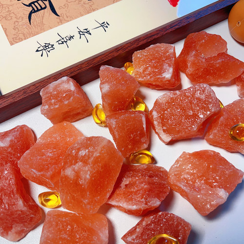 天然粗盐净宅大粒盐颗粒海盐结婚乔迁净化消磁青盐热敷用摆件容器 - 图3