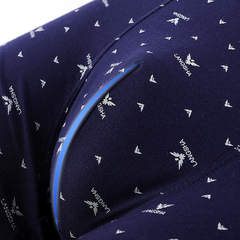 浪莎纯棉男士抗菌四角头冬季土短裤 茹雅服饰内裤