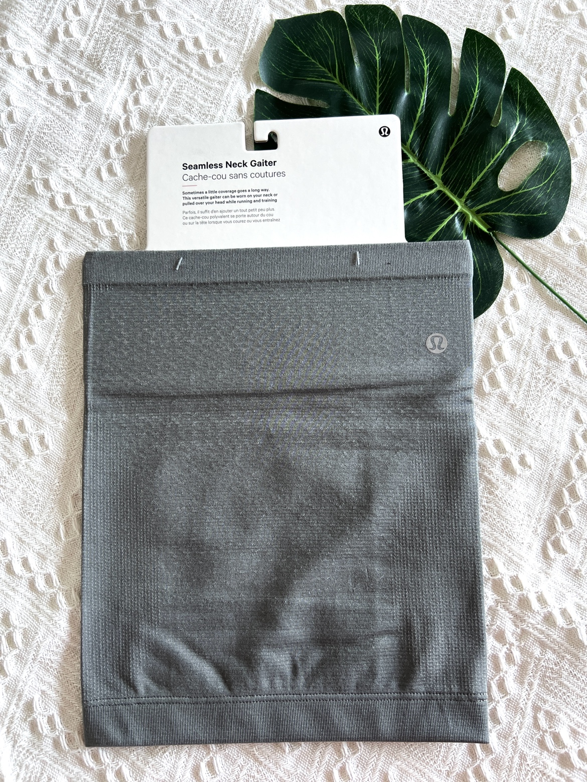 国现 Lululemon 多用途运动围脖 Seamless Neck Gaiter - 图1