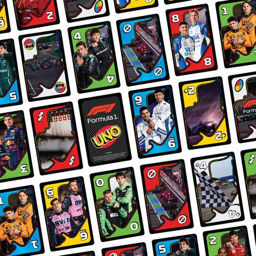【新品上市】UNO F1赛车系列纸牌优诺卡牌多人桌游聚会游戏扑克牌 - 图2