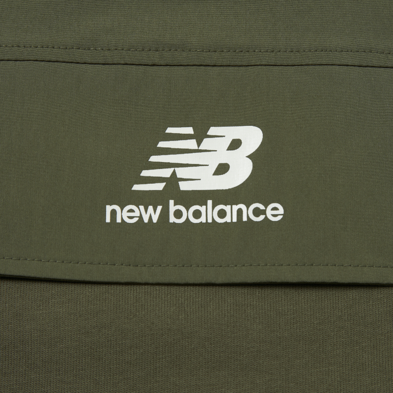 New Balance NB男款休闲百搭运动卫衣 AMT13377-OLG - 图2