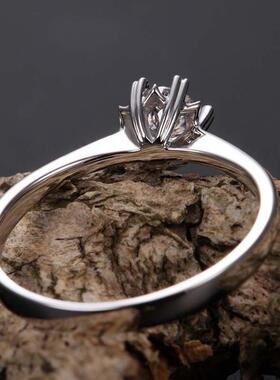 JZ457雪花钻戒情侣对戒