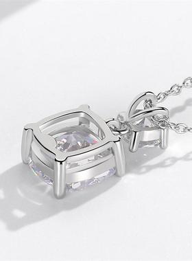 DZ131 双钻女款简单吊坠冰花切彩钻项坠小饰品坠子