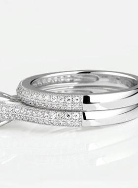 JZ308时尚微镶锆石戒指