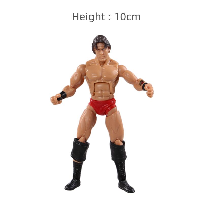 JAKKS3.75寸WWE职业摔跤手关节可动人偶手办模型玩偶玩具摆件神秘 - 图2