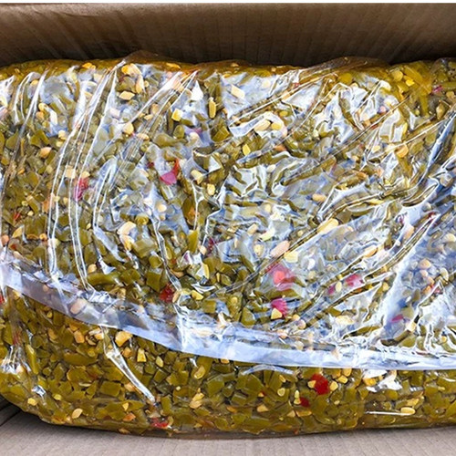酸豆角带箱9.5斤包邮泡脆辣豇豆四川泡菜下饭菜酱菜酸豇豆泡豆角 - 图1